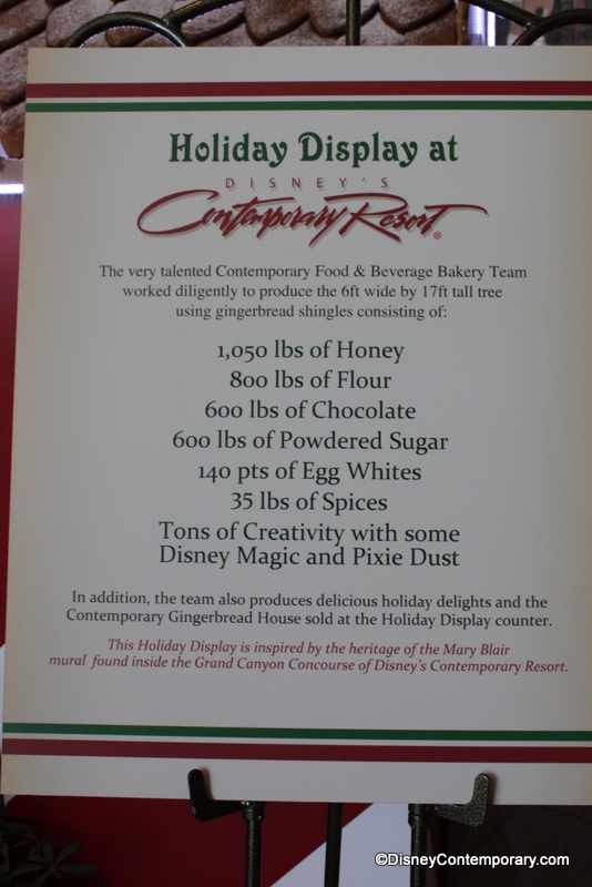Contemporary Gingerbread Tree Info